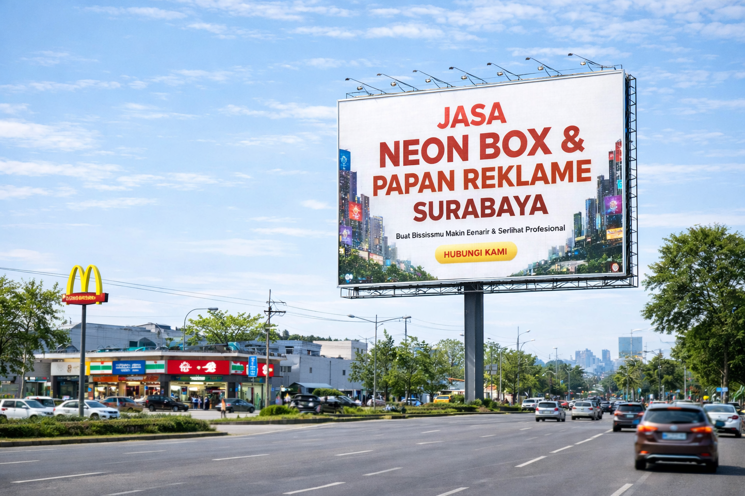 Jasa Neon Box Surabaya