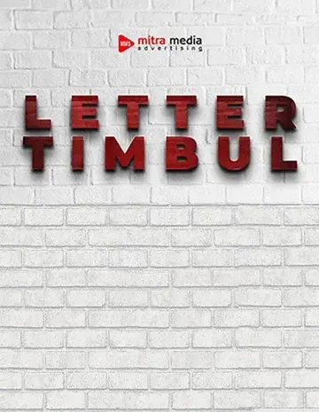 Jasa Letter Timbul Surabaya